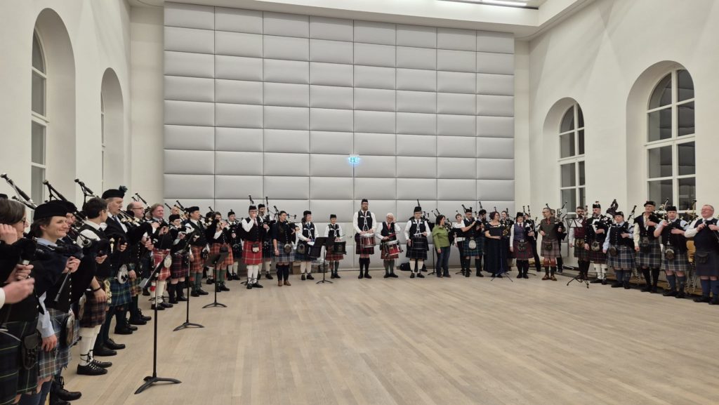 Massed Pipeband